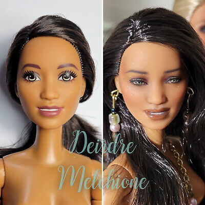 Barbie OOAK Repainted Artist Fashion Doll  Leticia  #91 Pls Read • 91$