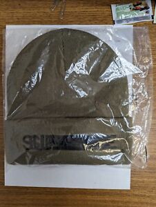 Supreme Motion Logo Beanie Taupe OS SS23BN10 BRAND NEW SEALED IN BAG RARE NICE!!