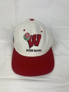 Rare 1993 Big Ten Champ Rose Bowl Wisconsin Badgers Hat - Picture 1 of 6