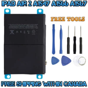 New OEM Replacement 7340 mAh Battery for iPad Air 2 A1547 A1566 A1567 - Picture 1 of 6