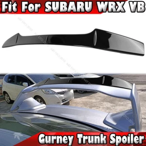 22-23 UNPAINT FITS SUBARU WRX STI 5TH TOP GURNEY FLAP ADD-ON REAR TRUNK SPOILER - Picture 1 of 6