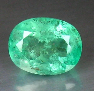 3.80 Ct _ AIG CERTIFIED NATURAL COLOMBIAN RARE EMERALD OVAL CUT LOOSE GEMSTONES - Picture 1 of 14