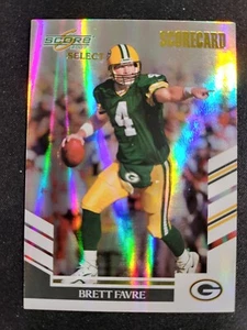 2007 Score Brett Favre SELECT SCORECARD GOLD /100 card #53 - Picture 1 of 2