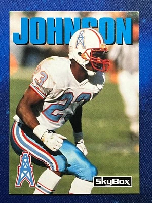 1992 SkyBox Impact Football #151 Richard Johnson Houston Oilers - Image 1 of 2