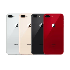 Apple iPhone 8 Plus SmartPhone 64GB Unlocked Verizon Att TMobile Silver / Red - Picture 1 of 9