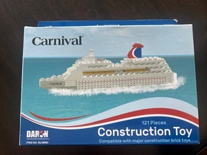 Carnival Kreuzfahrtschiffbau Daron Best Lock Konstruktionsspielzeug 121 Teile Neu - Bild 1 von 6