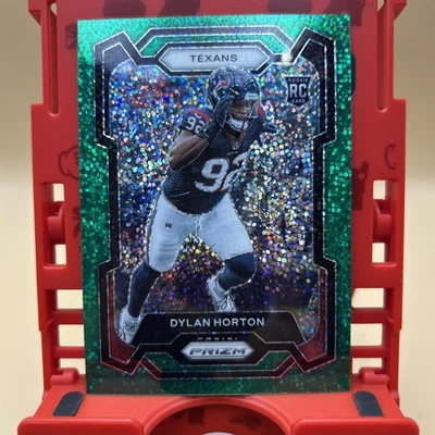 DYLAN HORTON 2023 PANINI PRIZM ROOKIE GREEN SPARKLE RC 7/8 - Image 1 of 4