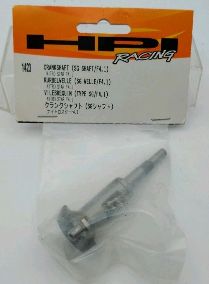 HPI 1423 Crankshaft SG Nitro Star F 4.1 Savage X RC Engine Part - Image 1 of 1