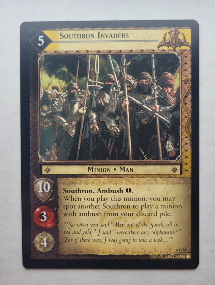 Lord of the Rings TCG: SOUTHRON INVADERS | Common | SAVE UP TO 25% | Ents - Image 1 of 1
