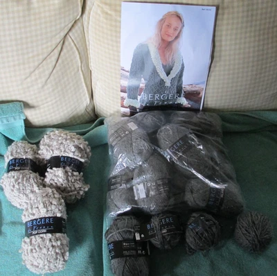 BERGERE DE FRANCE - 2 ТИПА - IRLAND - ЛОТ ИЗ 10 + 4 - И ПОПКОРН - ЛОТ ИЗ 3 - Изображение 1 из 4