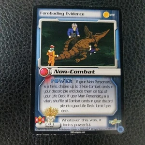 Foreboding Evidence P2 Android Saga DBZ Dragon Ball Z CCG Score - Picture 1 of 2
