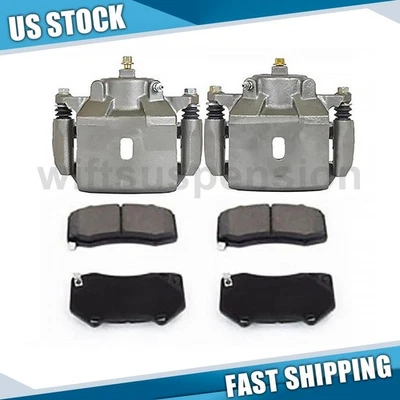 Pinzas de freno delanteras y pastillas de freno para Chevrolet HHR 2,0 L 2009 2010 Foto 1 de 4