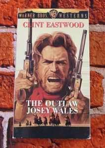 The Outlaw Josey Wales Clint Eastwood VHS Tape - Picture 1 of 8