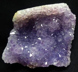 AWESOME PURPLE COLOR AMETHYST CRYSTALS FORMATION ON MATRIX MINERALS SPECIMENS - Picture 1 of 3