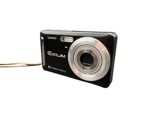 Digitalkamera Casio Exilim EX-Z19 Schwarz Kompakt Geprüft Vintage - Bild 1 von 6
