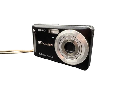 Digitalkamera Casio Exilim EX-Z19 Schwarz Kompakt Geprüft Vintage - Bild 1 von 4