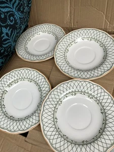Nikko Provincial Designs Japan Hampton Set Of 4 Saucers - Picture 1 of 6