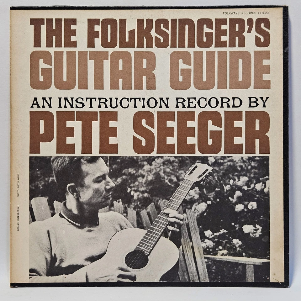 Pete Seeger - The Folksinger's Guitar Guide - 1955 - EX - Ultrasonic Clean - Image 1 of 1