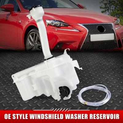 FOR 14-17 LEXUS IS200T/250/300/350 WINDSHIELD WASHER FLUID RESERVOIR TANK+SENSOR - Image 1 of 4