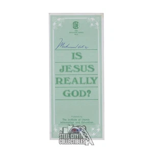 Muhammad Ali Autographed Is Jesus Really God? Brochure - PSA/DNA - Picture 1 of 1