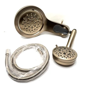 Delta 58680-CZ25 Champagner Bronze Regen Dual Duschkopf 2,5-GPM - DELLE & KRATZER - Bild 1 von 5