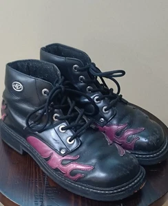Womens Harley Davidson Boots Size 9 - Picture 1 of 5