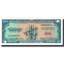 [#573660] Billet, Dominican Republic, 500 Pesos Oro, 1975, 1975, Specimen, KM:11