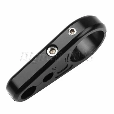 Motorcycle 1" Handlebar CNC Brake Clutch Cable Wire Clamp Clip For Suzuki GS500F - Image 1 of 4