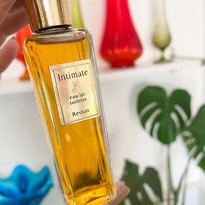 Revlon INTIMATE 1 oz 30 ml Botella Eau de Toilette EdT Splash Perfume De Colección COMPLETO Foto 1 de 3