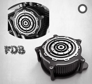 Fit H-D 2006-07 TOURING Smashing Gear Contrast Cut Air Cleaners - Bild 1 von 8