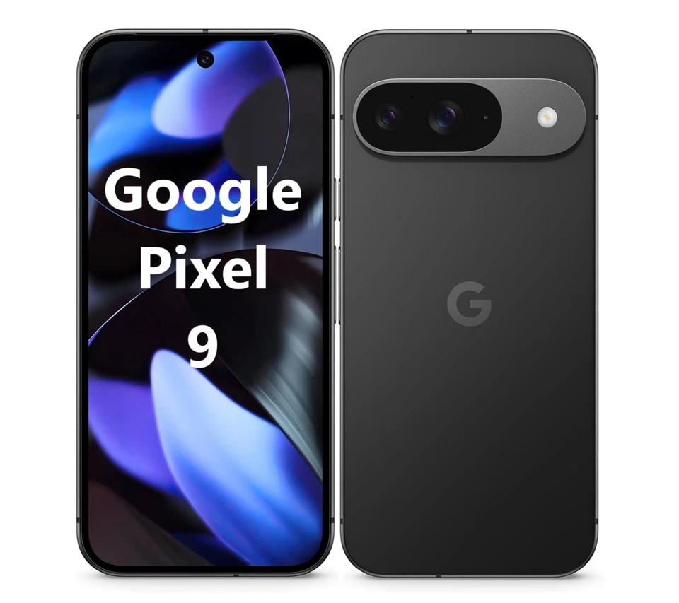 Cellulare Smartphone GOOGLE Pixel 9 5G 6,3" 12+128GB Obsidian Black Nero - Imagen 1 de 4