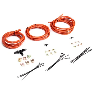 For Toyota Engine Room Silicone Air Vacuum Hose Kit 4Runner Tacoma RAV4 Red 2022 - Picture 1 of 6