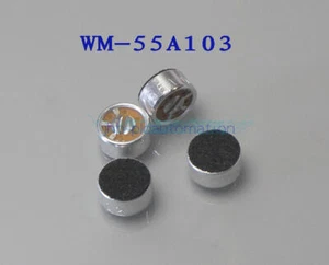10pcs Panasonic WM-55A103 Electret Condenser MIC Capsule Microphone Cartridge - Picture 1 of 1