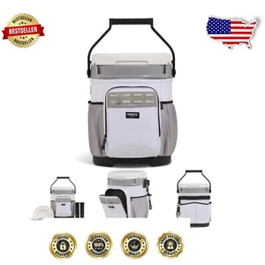 Insulated 20 Quart Cooler Bucket for Fishing, Picnics, and Outdoor Activities - Picture 1 of 11