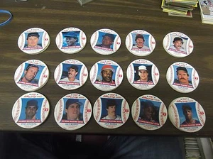 1987 JIFFY POP SERIES COLLECTOR EDITION DISC #15 FERNANDO VALENZUELA DODGERS - Picture 1 of 1