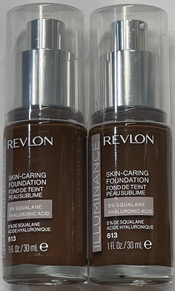 Revlon Illuminance Skin-Caring Foundation, 613 Honey Java, 2 Pack - Image 1 of 1