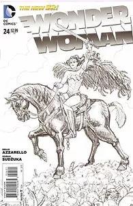 Wonder Woman '13 24 Sketch Cover Variant VF U3 - Bild 1 von 1