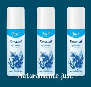 Eucasol JUST Spray 50 ML profuma ambiente antiallergico purificante 3 Pezzi - Foto 1 di 1