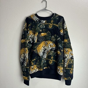 Zara Vintage Tiger Toucan Sweatshirt Size Medium - Picture 1 of 8