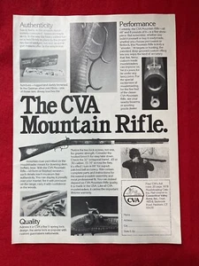 Vintage 1978 Print Ad CVA Mountain Rifle Advertisement - Picture 1 of 2