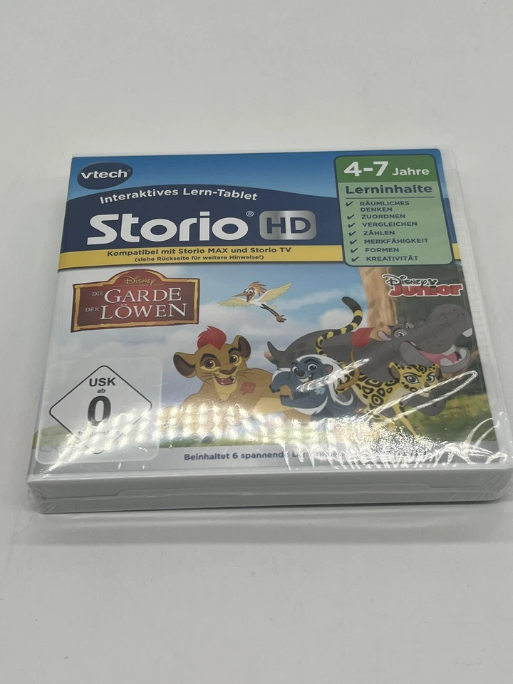 Vtech® Storio® MAX & TV Storio HD Lernspiel - Disney Die Garde der Löwen - NEU - Bild 1 von 1