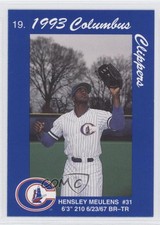 1993 Cracker Jack Columbus Clippers Police Hensley Meulens #19