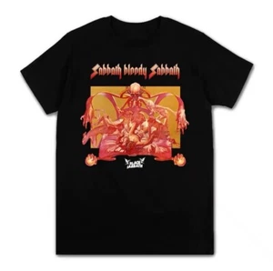 T Shirt Casual Sabbath Bloody Sabbath Classic Rock Tops Sabbath Sz XL. - Picture 1 of 2