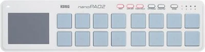 KORG classic USB MIDI controller NANOPAD2 WH White Velocity compatible 16 - - Image 1 of 4