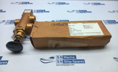 Versa TIZ-3401 3 Way Brass Valve 0-500Psid 0-34.5Bar NOV 1306070 - Image 1 of 4