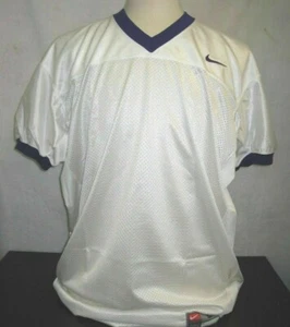 Nueva camiseta de juego Nike blanca/púrpura en blanco para adultos de fuerza completa - Imagen 1 de 1