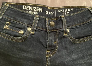 Boys  Denizen Levi’s 216 Skinny Fit  Jean Size S22” - Picture 1 of 12