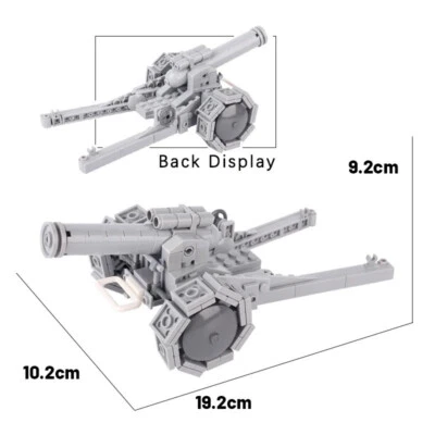 Arma Militar Segunda Guerra Mundial Máscara de Gas Verde Soldados del Ejército Alemán Bloques de Construcción Juguete Hágalo Usted Mismo Foto 1 de 4