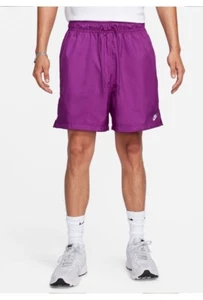 New Arrival* Nike Men’s Woven Lined Flow Shorts FN3307- Purple-XSmall -New $50 - Picture 1 of 6