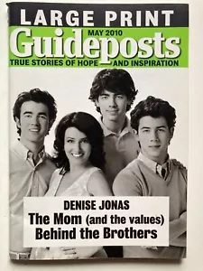 THE JONAS BROTHERS & MOM DENISE May 2010 GUIDEPOSTS Magazine - Picture 1 of 1